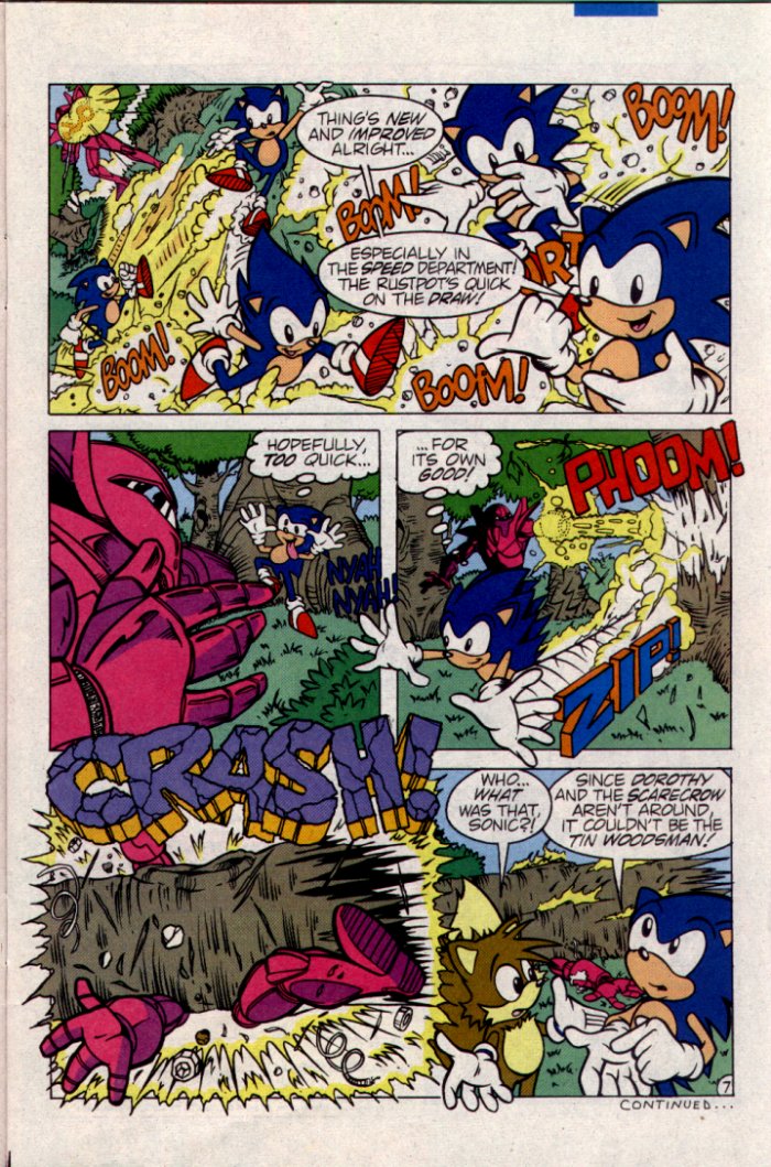 Sonic - Archie Adventure Series April 1995 Page 7